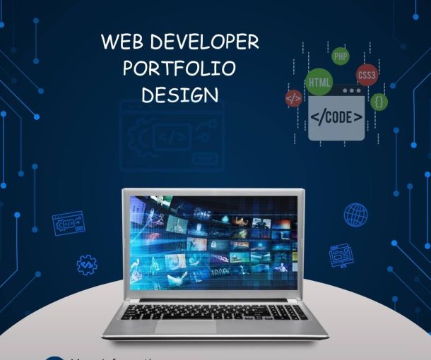 web developer portfolio design df5fe4ba