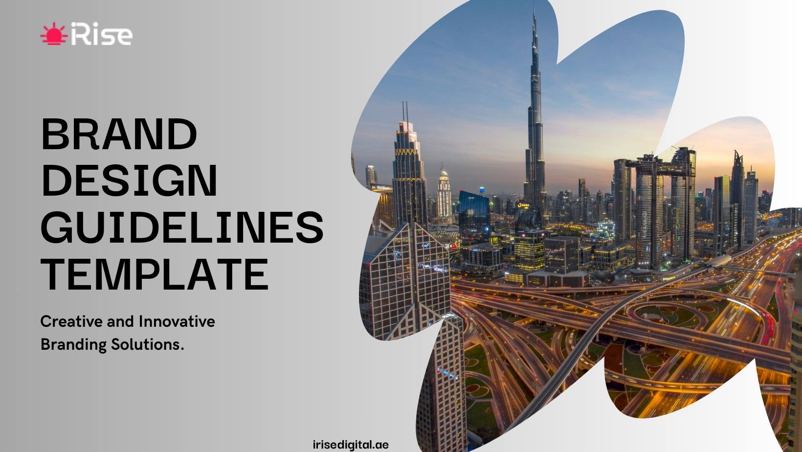 Brand Design Guidelines Template - iRise Digital