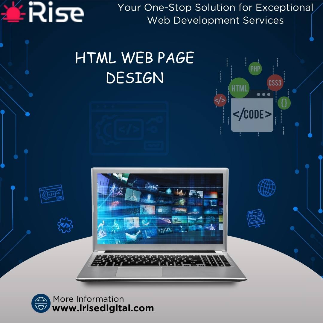 Html Web Page Design - iRise Digital