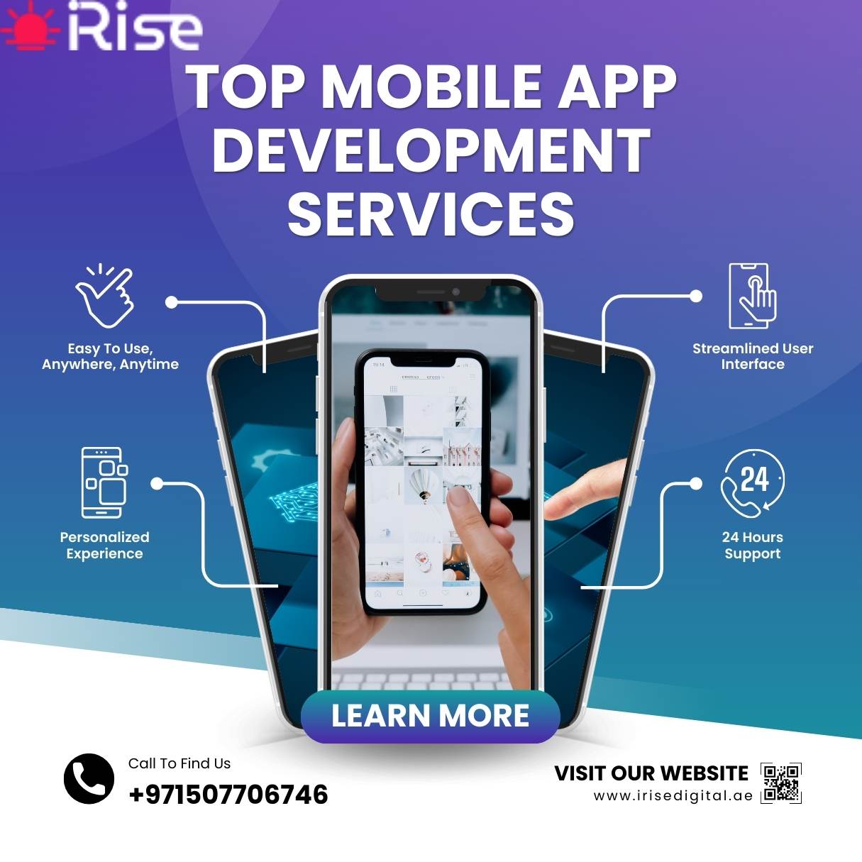 Top Mobile App Development Services - iRise Digital
